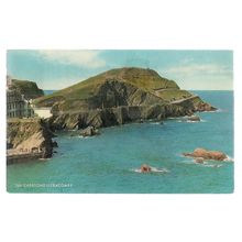 THE CAPSTONE, ILFRACOMBE, DEVON used postcard 1974 postmark.. J Salmon =