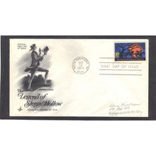 FDC Art Craft 1548 10c Sleepy Hollow (Cachet-Penciled/A) CV42250