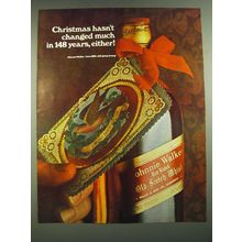 1968 Johnnie Walker Scotch Ad - Christmas hasn't changed much in 148 years
