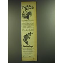 1952 Canadian Pacific Ad - Canada for Game Fish