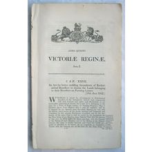 1842 Act of Parliament: Ecclesiastical farming leases