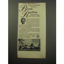 1955 Boca Raton Hotel and Club Ad - Your Holiday is a many splendored thing