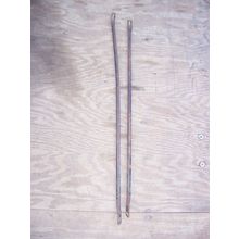 1976 CHRYSLER CORDOBA FENDER SUPPORT RODS OEM PAIR