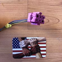 Purple VW Jetta Golf GTI Audi A6 Pigtail Wiring Connector Plug Audi S8 4A0972988
