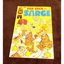 Silver Age Harvey Comics Vol. 1 # 78 Sad Sack And The Sarge 5.0 Or Better 1969