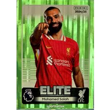 Panini Premier League 2025 Stickers Rare Parallel ELITE GREEN MO SALAH LIVERPOOL