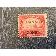 ICOLLECTZONE US Possession Canal Zone 92 Fine hinged fresh