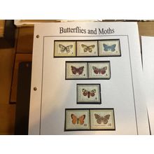 ICOLLECTZONE Bulgaria 1238-45 Butterfies Set (A700-2)