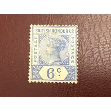 ICOLLECTZONE British Honduras 42 VF hinged