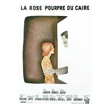 The Purple Rose Of Cairo -French 1985 Poster Canvas Movie Film Print A0 A1 A2 A3