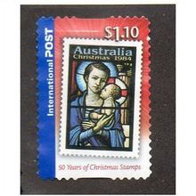 AUS 2007 $1.10 (S/A) 'CHRISTMAS' FINE USED (EBID2911)