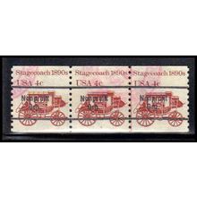 Used 1898Ab 4c Stagecoach Fine PNC 3/3 PA2287