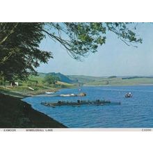 Exmoor Wimblehall Lake Devon Postcard