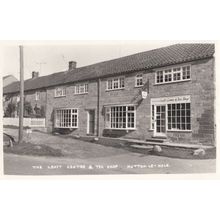 Hutton Le Hole Yorkshire Village Craft Centre Vintage Crafts Real Photo Postcard