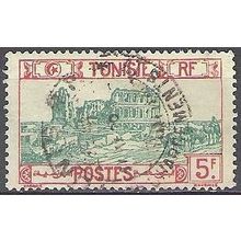 Tunisie 1926 Michel 143 O Cote (2005) 1.10 € Amphithéâtre d'El Jem Cachet rond