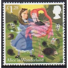 GB 2015 Alice in Wonderland - The Game of Croquet £1.28 Used