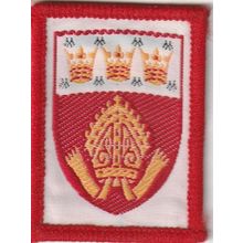 Scout Badge UK - Kensington/Chelsea/West Minster - White Back (BY277)
