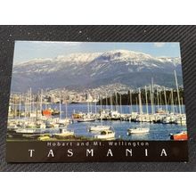 Postcard - Tasmania - Hobart and Mount Wellington
