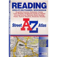 READING,HENLEY-ON-THAMES,WOKINGHAM..A-Z STREET ATLAS 2000 edition 2B paperback =