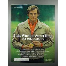 1976 Winston Super King Cigarette Ad - I Like