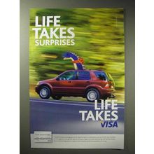 2006 VISA Credit Card Ad - Life Takes Surprises