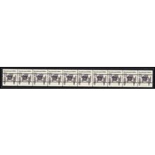 2124a 4.9c Buckboard Fine MNH Dry Gum PNC 2/10 Gap 1R L02962