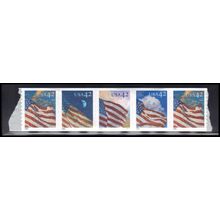 4232-4235 42c U.S. Flag Fine MNH PNC P111/5 KA9285