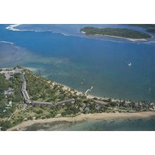 Fijian Hotel Viti Levu Resort Fiji Aerial Postcard
