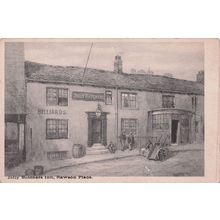 Jolly Butchers Inn Pub Rawsons Place Old Bradford Postcard