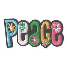 PEACE Embroidered Patch ~ Iron or Sew On ~ UK-POST FREE