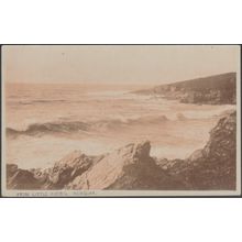 From Little Fistral, Newquay, Cornwall, c.1910 - Grigg's RP Postcard