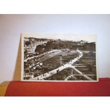 THE GARDENS, BOURNEMOUTH, DORSET used vintage postcard RP 1930 pm =