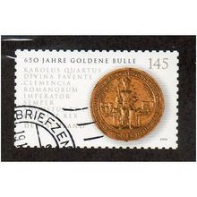 GER 2006 €1.45 (S/A) 'CHARLES IV ' GOLDEN BULL' FINE USED (EBID30-478)
