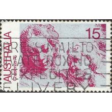 AUSTRALIA, CHRISTMAS, Madonna and Child, violet-red 1976, 15c, #5