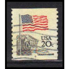 Used 1895a 20c U.S. Flag Very Fine CNS 6 PA5461