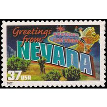 3723 37c Nevada Fine MNH V2812