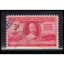 Used 971 3c Volunteer Firemen Fine KA8005
