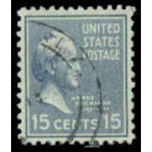 Used 820 15c James Buchanan Fine M08010
