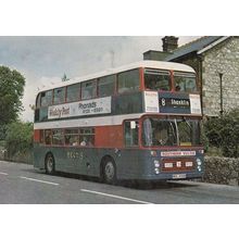 Nettlestone No 8 Bus to Shanklin Bristol Southern Vectis Transport Postcard