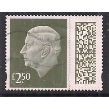 GB 2024 KC 3rd £2.50 Gooseberry Green Machin Used SG V5026 ( J1039 )