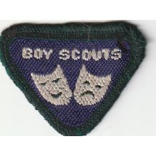 Scout Badges UK Pre 67 Wolf Cub Proficiency Entertainer - Black Back Used (PF73)