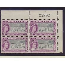 Bahamas Stamp Scott #166, Mint Never Hinged, Block of 4