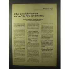 1966 Members New York Stock Exchange Ad - Investor