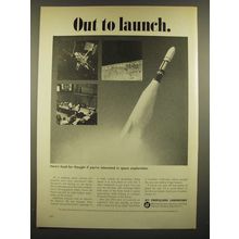 1966 JPL Jet Propulsion Laboratory Ad - Out to Launch