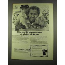 1975 The Bankers Life Insurance Ad - Do a Better Job