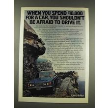 1976 Volvo 264 Car Ad - Shouldn't Be Afraid to Drive It
