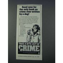 1981 Crime Prevention Coalition Ad - McGruff