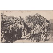 Ribiera Bote Cabo Cape Verde Sao Vicente Old Postcard