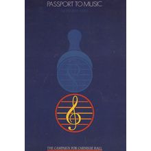 The Campaign For Carnegie Hall Passport To Music USA Postcard