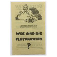Original WW2 British Air Drop Propaganda Leaflet. - Code EH.332. - 1940.